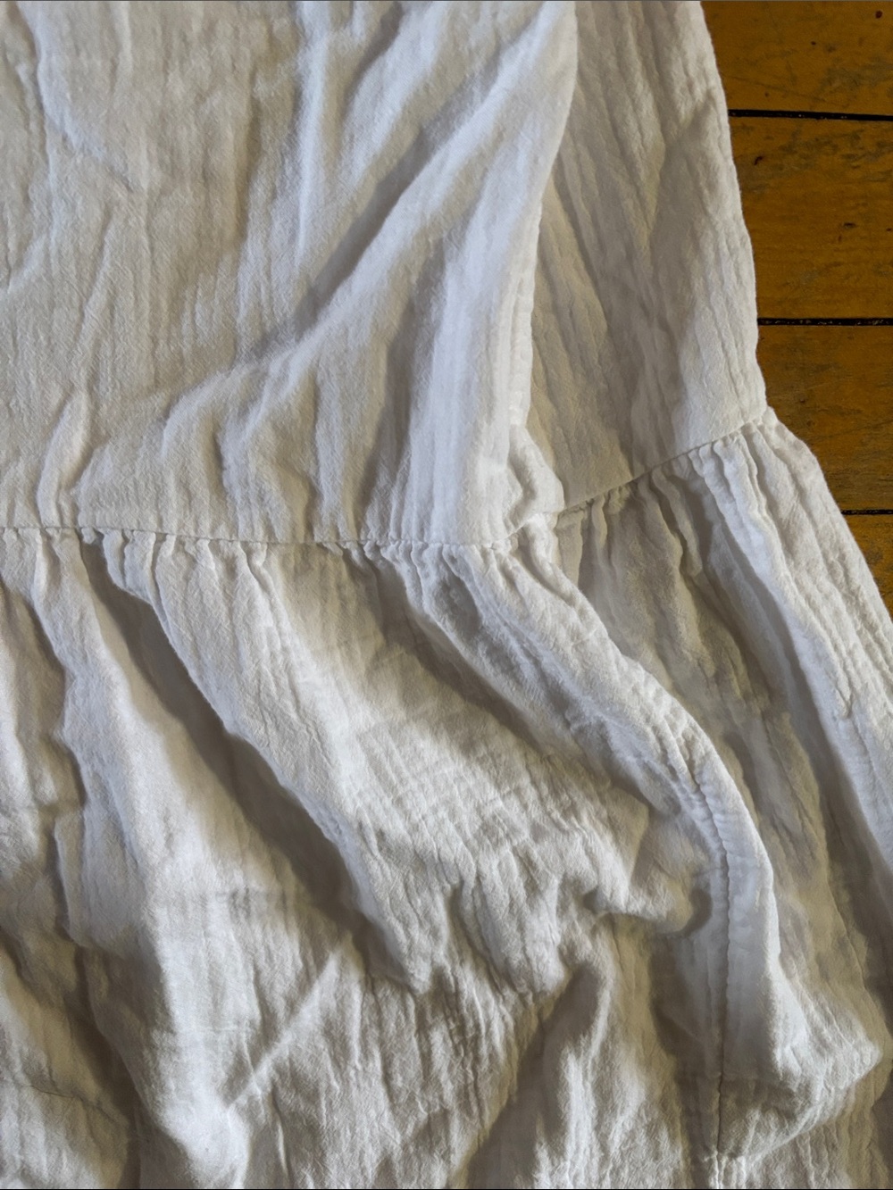 EUC Universal Thread White Sleeveless Textured Maxi Dress - Picture 5 of 9